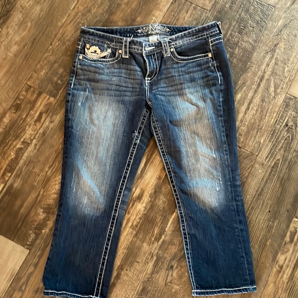 Womens Maurice’s Jean Capri’s